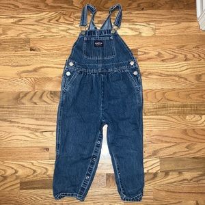 VINTAGE | OSHKOSH B’GOSH VESTBAK THE GENUINE ARTICLE DENIM OVERALLS | 4T
